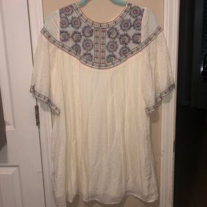 Embroidered dress